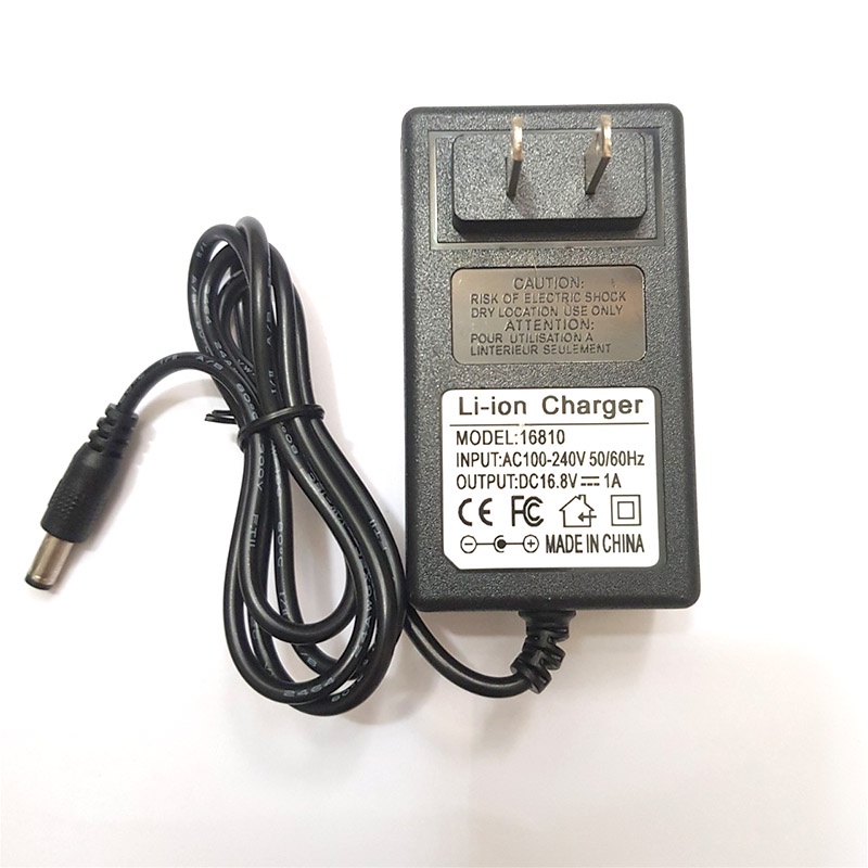Sạc 4s 16.8v 2a vuông, chuyên sạc pin Li-ion 14.4V, có đèn báo đầy.