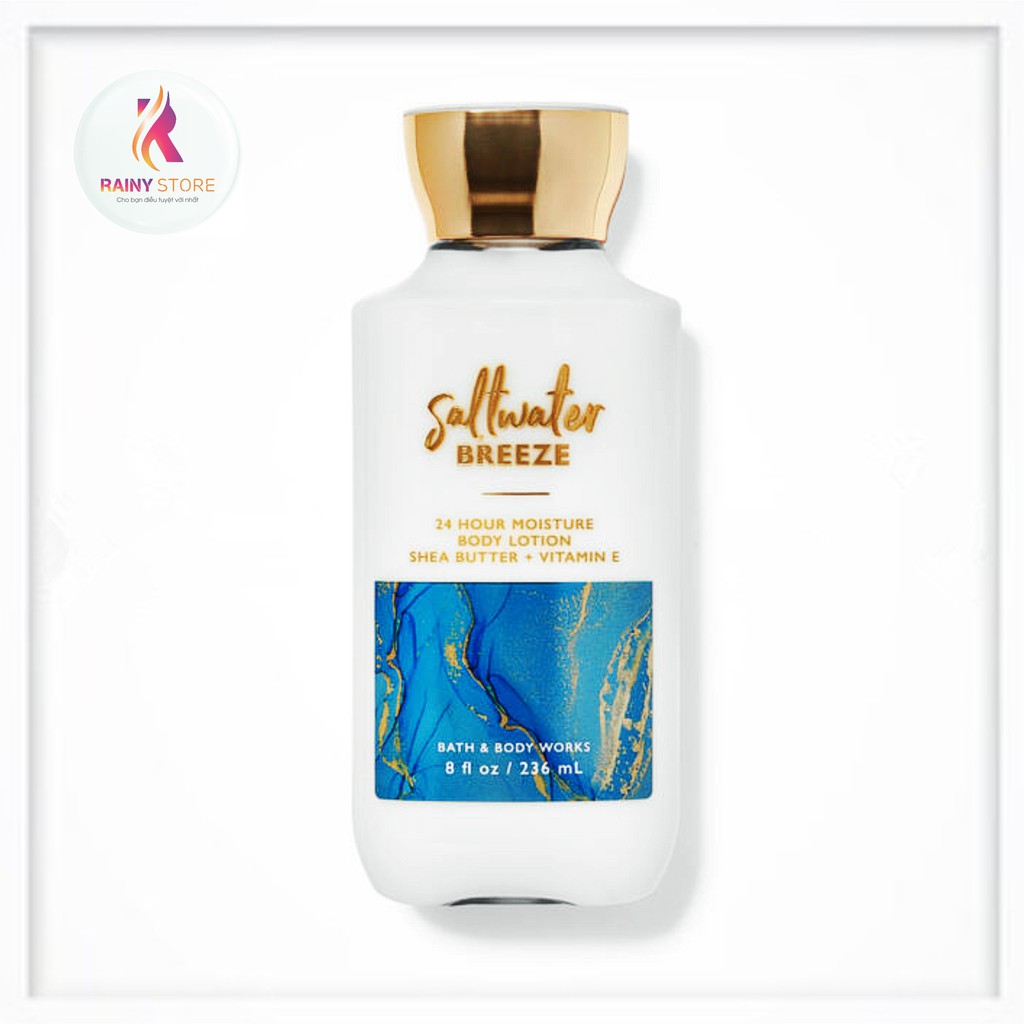 Sữa dưỡng thể Bath &amp; Body Works Saltwater Breeze 236ml