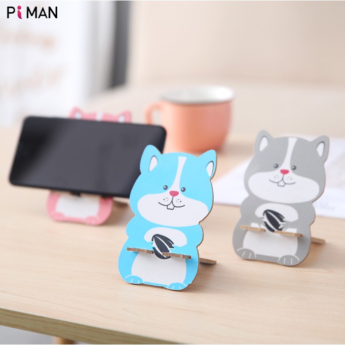 Giá đỡ điện thoại hình mèo may mắn hàng loại 1 PK08 Piman | BigBuy360 - bigbuy360.vn