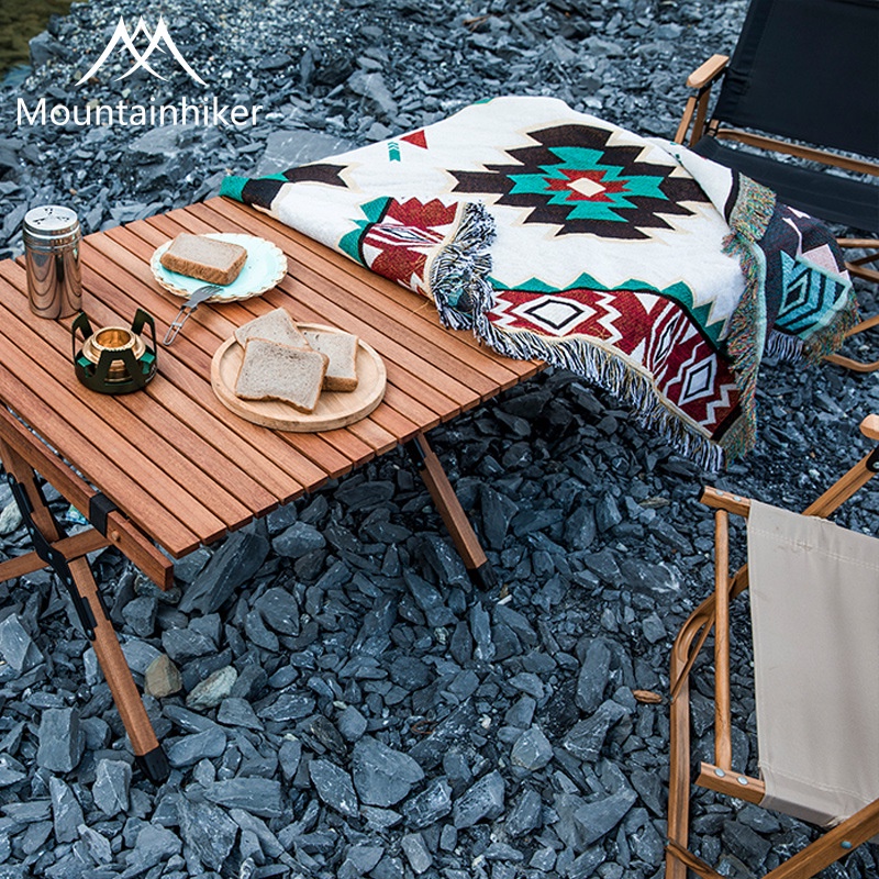 Thảm Dã Ngoại Thổ Cẩm, Khăn Trải Bàn Sofa Dã Ngoại Decor Vintage Cắm Trại Picnic Và Du Lịch Ngoài Trời, Chăn Dã Ngoại