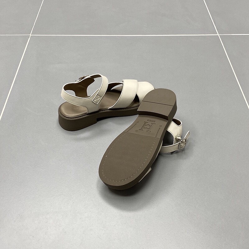 Xăng đan Đế Dày Mềm Mại Thoải Mái Thời Trang Mùa Hè Cho Nữ