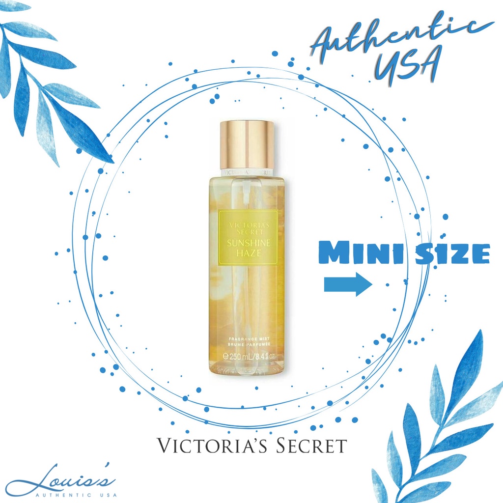 Body mist SUNSHINE HAZE (Hoa, sạch mát) - Xịt thơm toàn thân Victoria's Secret Mỹ