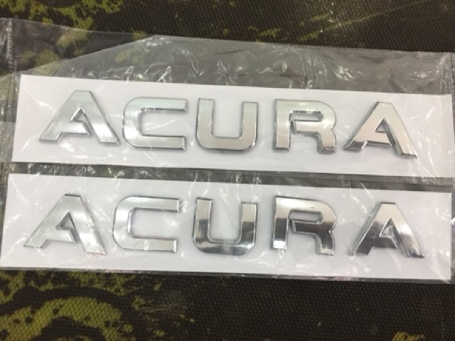 Bộ chữ Acura MDX gắn xe