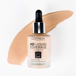Kem nền Catrice HD Liquid Coverage Last Upto 30ml auth