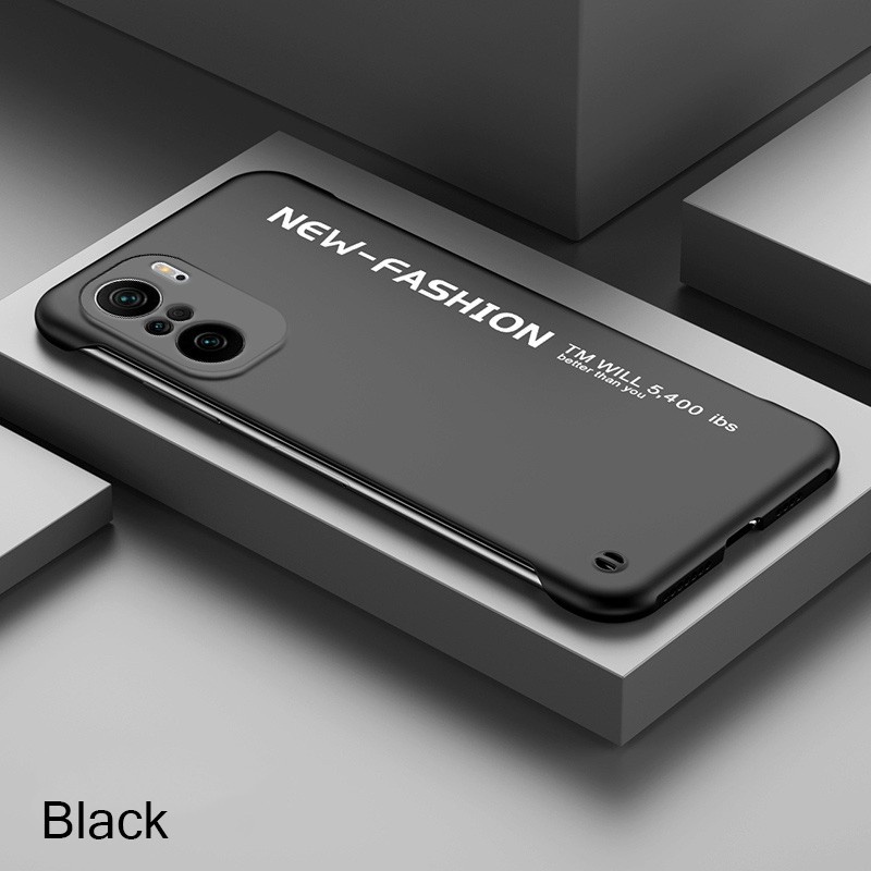 Ốp điện thoại nhựa cứng siêu mỏng mặt nhám không viền cao cấp cho Xiaomi Poco F3 5g