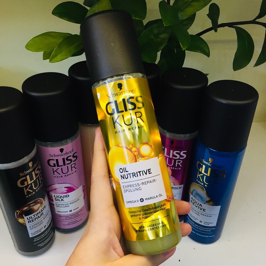 TINH DẦU DƯỠNG TÓC GLISS KUR CỦA ĐỨC PHỤC HỒI TÓC - 200ML