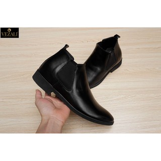 [Trợ Giá] Chelsea Boot - Giày Da Bò Cao Cấp -  Giày Da Thật - Giày Dr - Giày Boot