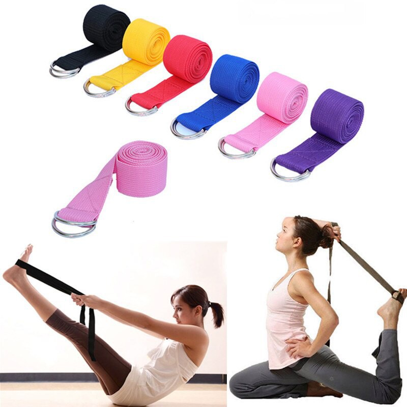 Dây Tập Yoga 3m Chất Liệu Cotton Bền Chắc Hỗ Trợ Tập Yoga Hiệu Quả