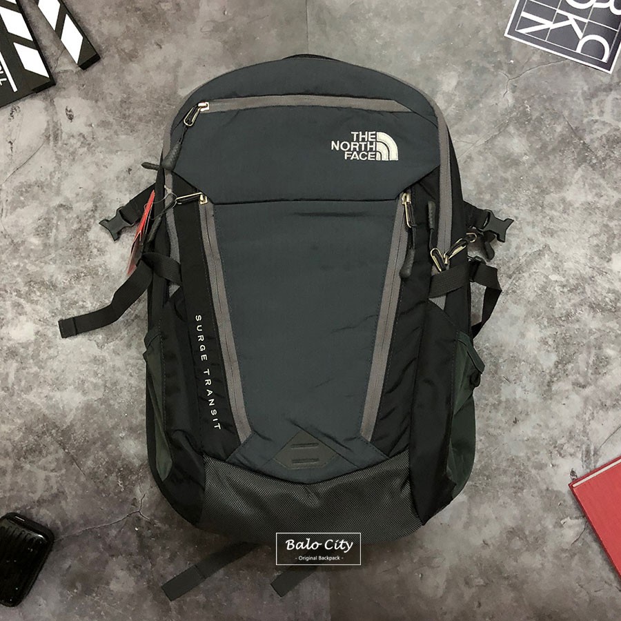 Balo The North Face Surge Transit Cao Cấp Chính Hãng, ba lô đa năng có ngăn chống sốc laptop đệm êm