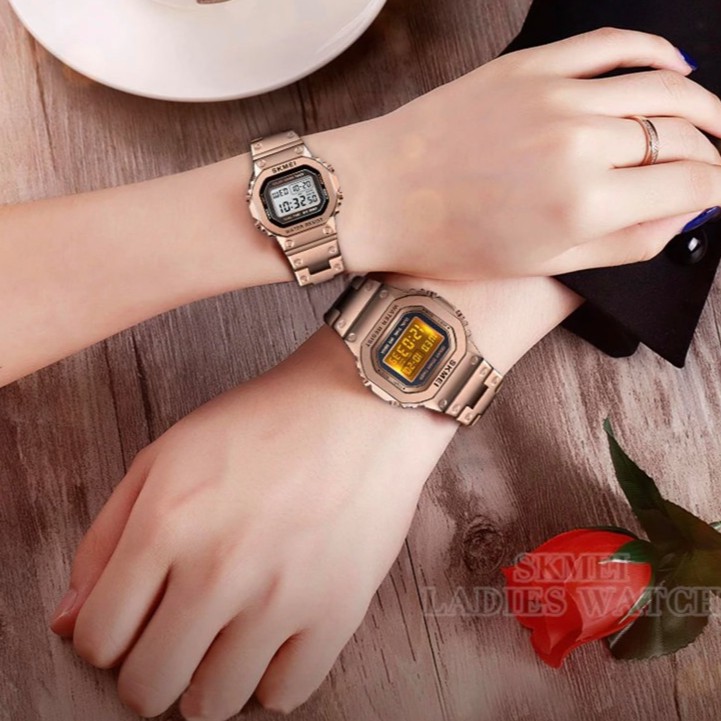 Đồng hồ thể thao nam nữ Skmei SKM02 chính hãng cao cấp, điện tử, đầy đủ chức năng, dây thép đúc, thời trang | BigBuy360 - bigbuy360.vn