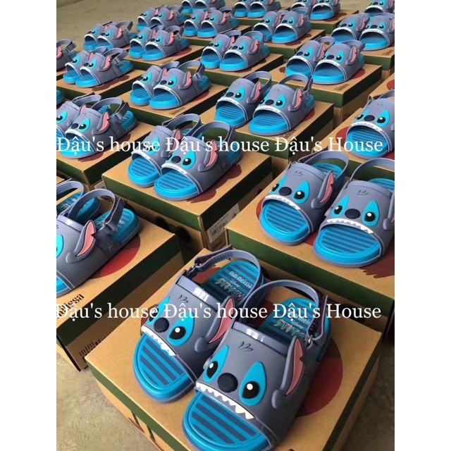 Sandal cho bé trai bé gái 1-6 tuổi ⚡️ FREESHIP ⚡️ Sandal nhựa thơm mini melissa stitch mẫu mới HOT nhất 2021