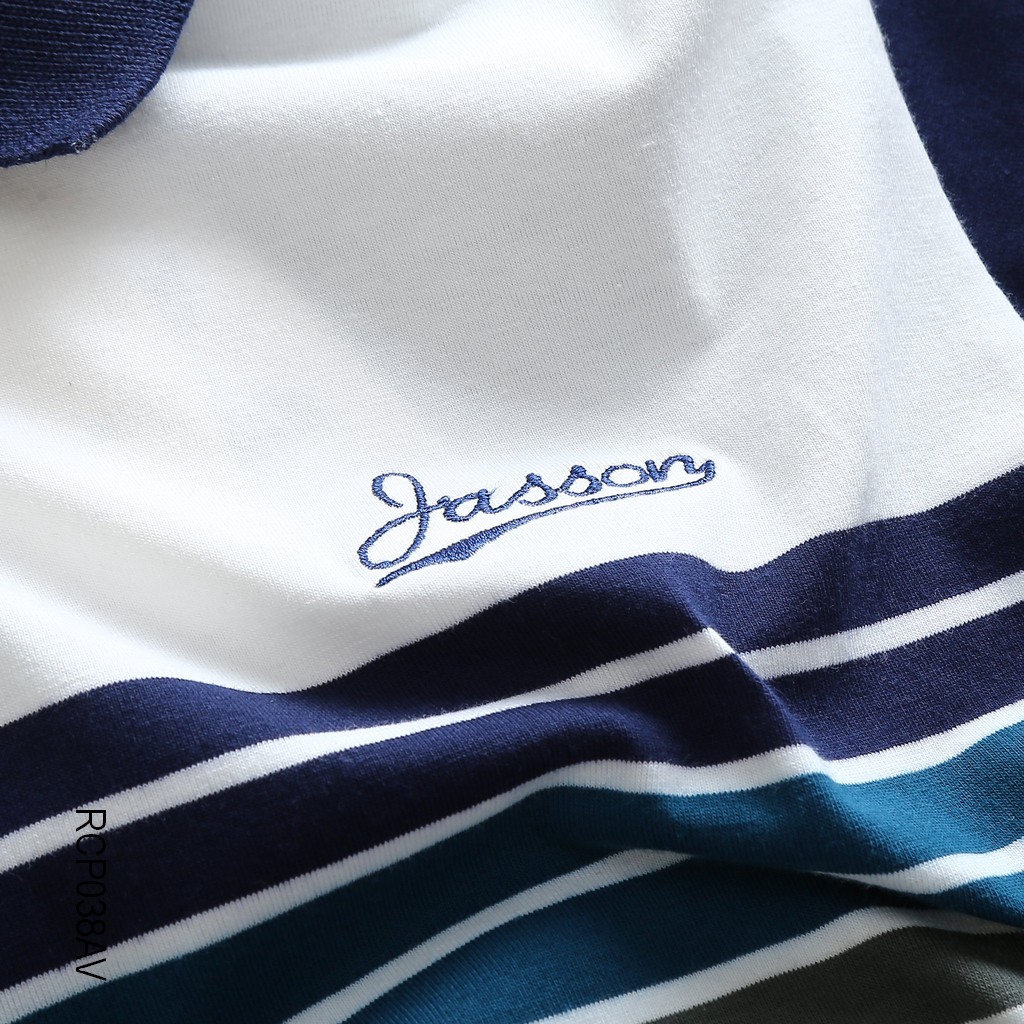 Áo phông nam có cổ sọc ngang cao cấp Marc cực đẹp RCP038AV - áo thun nam trung niên Riooshop | BigBuy360 - bigbuy360.vn