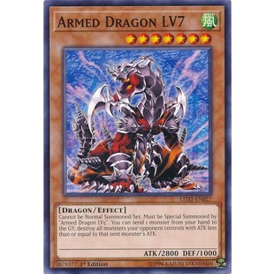 Thẻ bài Yugioh - TCG - Armed Dragon LV7  /  LED2-EN027 '
