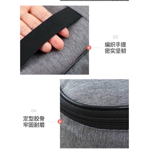 Túi đựng tài liệu nhiều lớp xách tay, hộ chiếu đa năng du lịch, bao bảo vệ đồ, thẻ