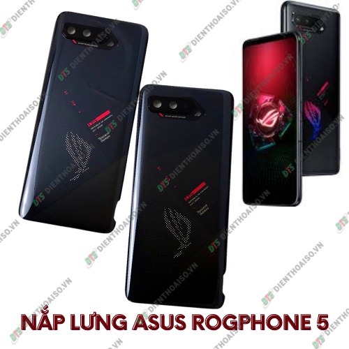 Nắp lưng asus rogphone 5 đen , trắng