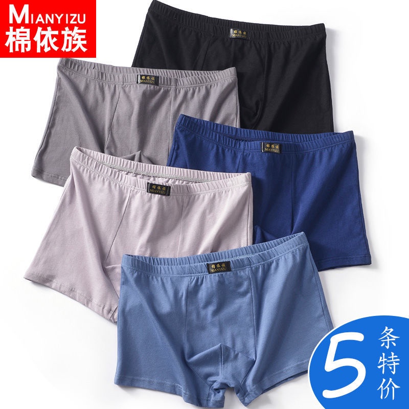 Quần lót Boxer 100% Cotton thời trang cho nam