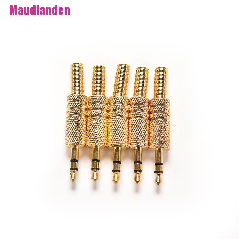 Bộ 5 Đầu Nối Âm Thanh 3.5mm 1 / 8 &quot;