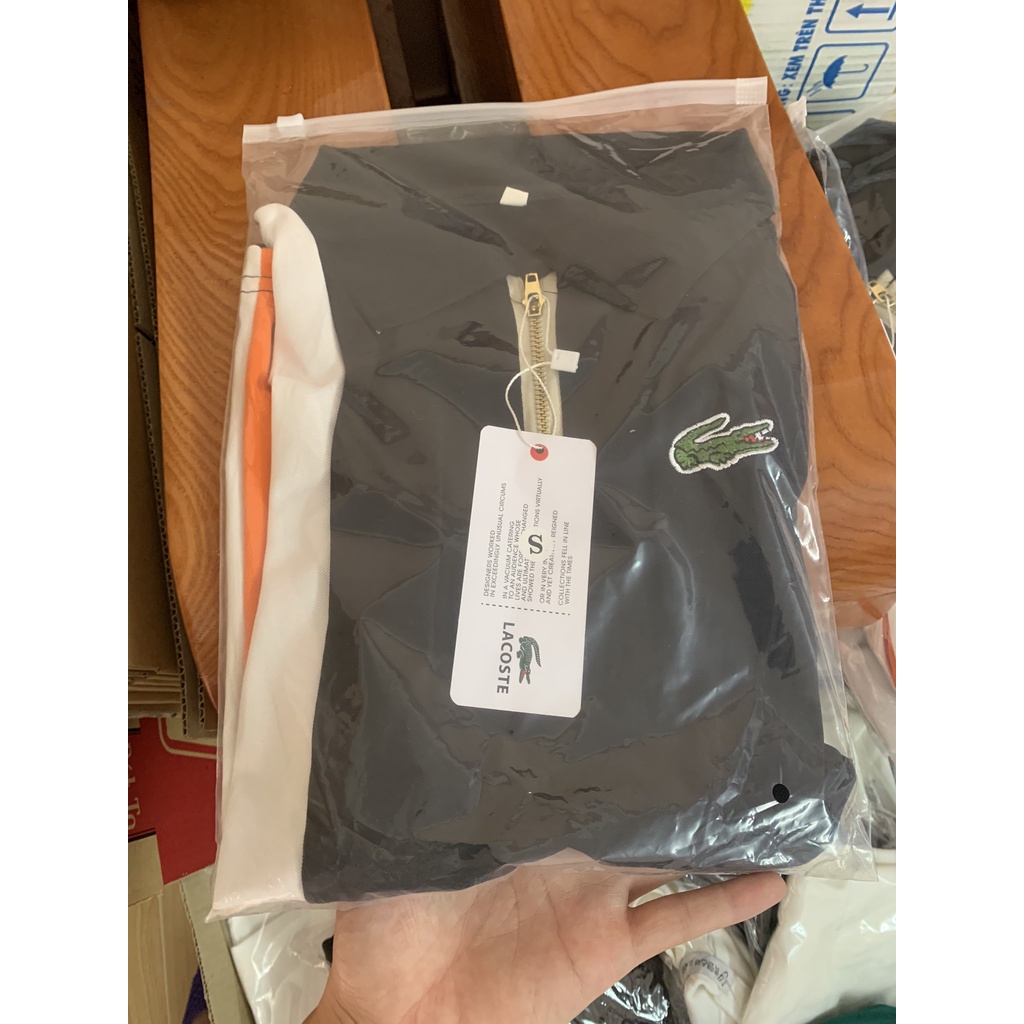 Áo Nữ Cộc Tay Polo Phối Màu  Hàng Loại1