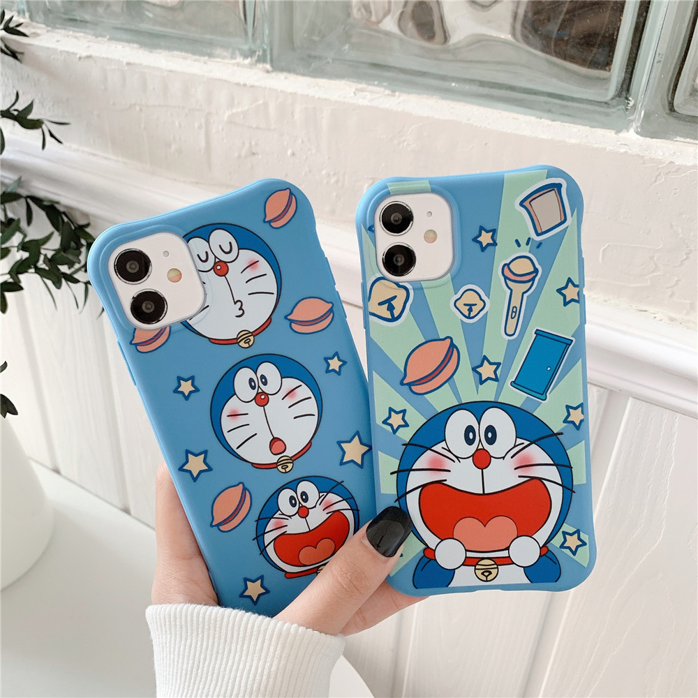 Hoạt Hình Ốp Điện Thoại Silicon Mềm Chống Rơi Hình Doraemon Cho Iphone 12 Mini 12 11 Pro Max X Xr Xs Max 6 7 8 Plus Se2 | BigBuy360 - bigbuy360.vn