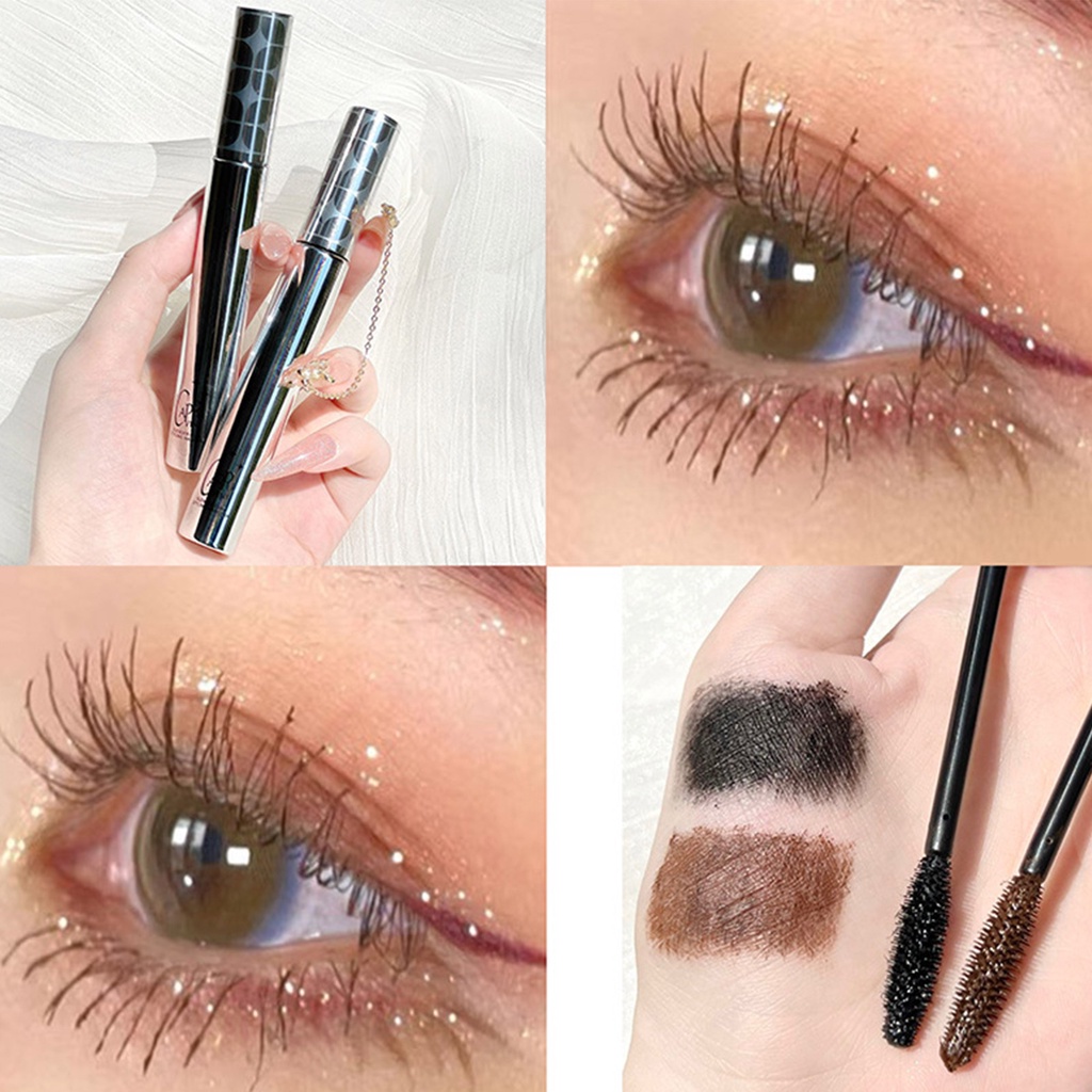 Mascara chuốt mi CAPPUVINI cong dài làm đẹp tự nhiên 6g