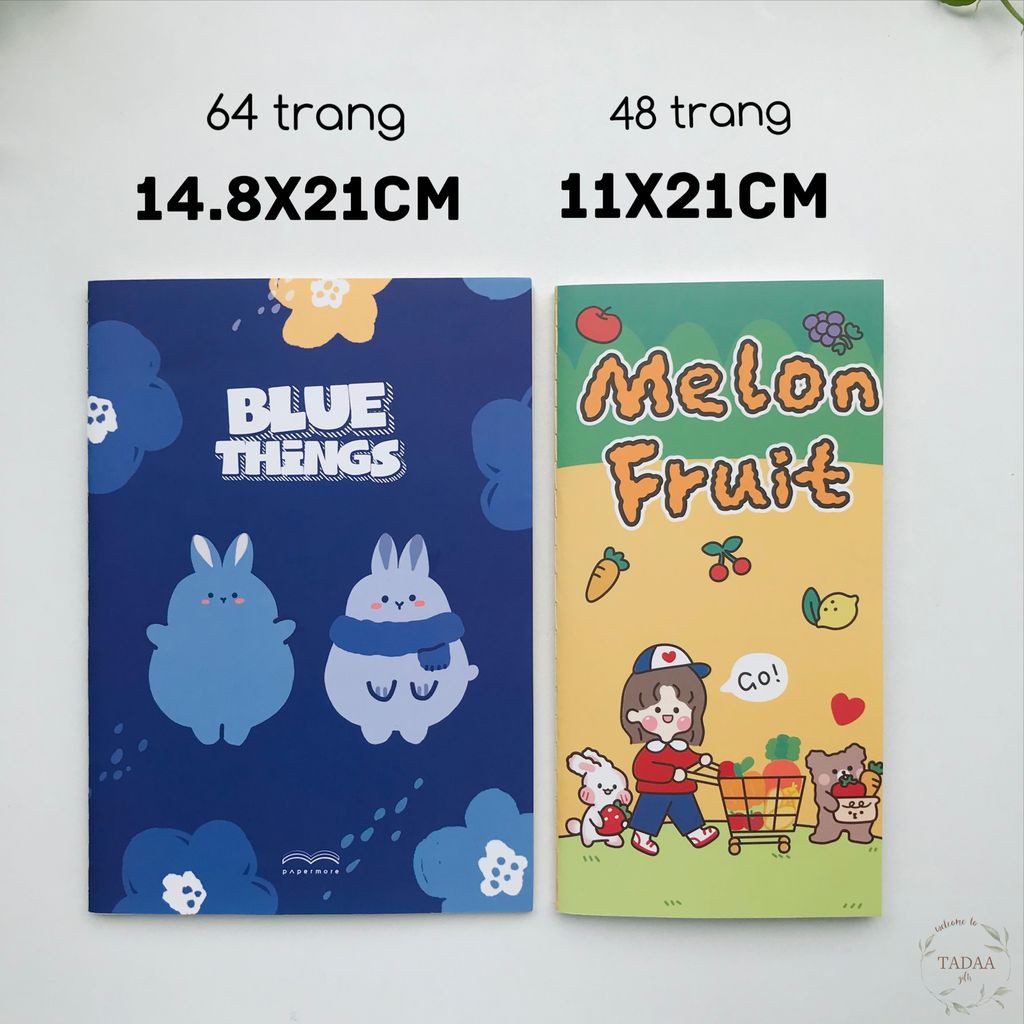 Sổ chiết lưu trữ sticker washitape cute dễ thương size A5, A6 tiện lợi