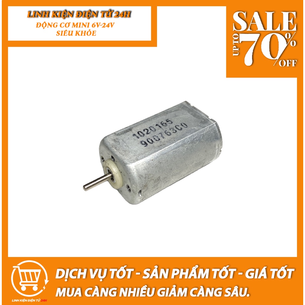 Động Cơ 180 mini 6V Siêu khỏe-Siêu êm