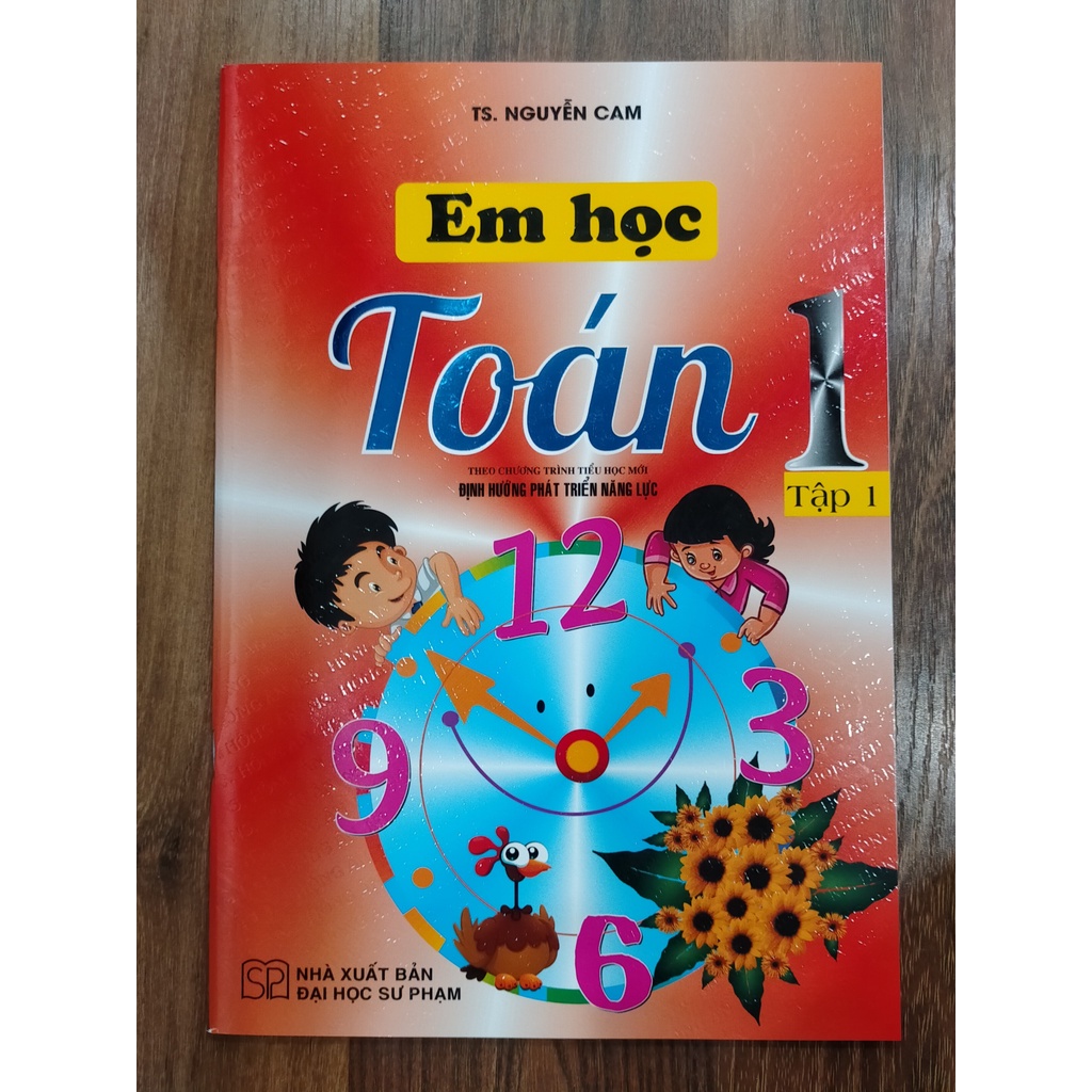 Sách - Combo Em Học Toán 1 (Theo Chương Trình Tiểu Học Mới Định Hướng Phát Triển Năng Lực)