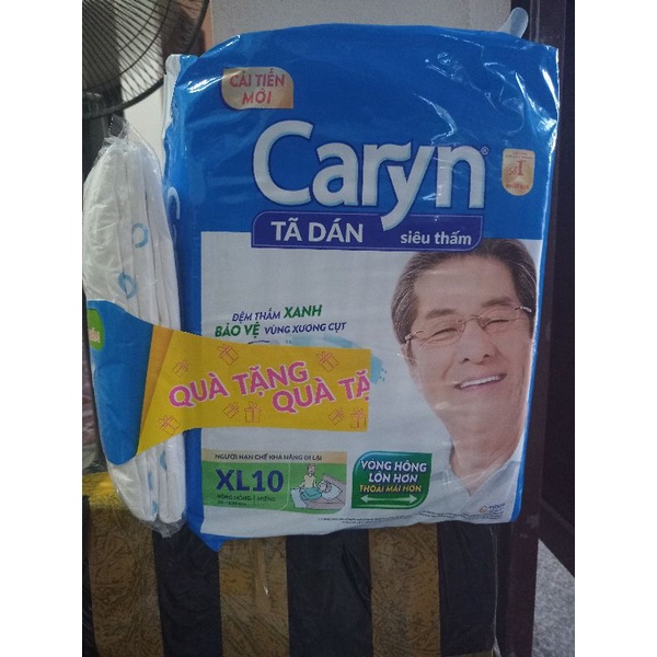 Tã Dán Caryn Size XL 10 Miếng