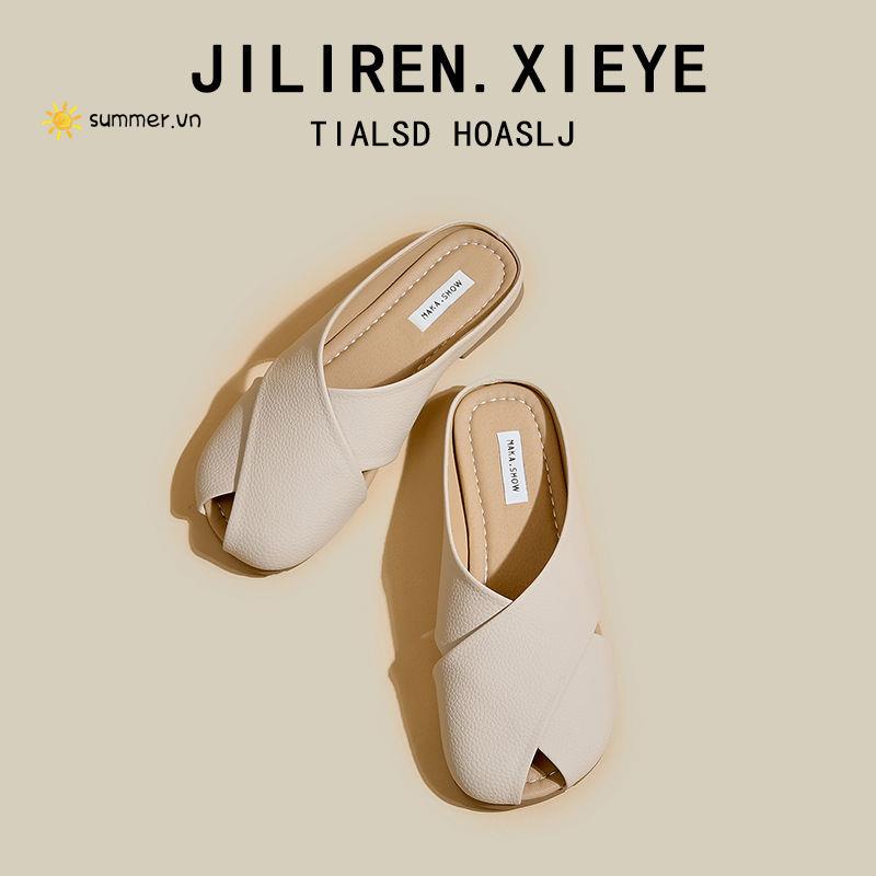 Dép Bít Mũi Đế Mềm Thời Trang Mùa Hè 2022 Cho Nữ