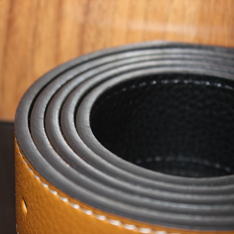 Thắt Lưng Da Không Khóa 3.3cm Chất Lượng Cao Cho Nam