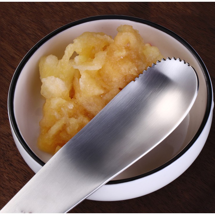 Dụng cụ mài trái cây và dĩa cho bé ăn dặm 2in1 ( IN77 )