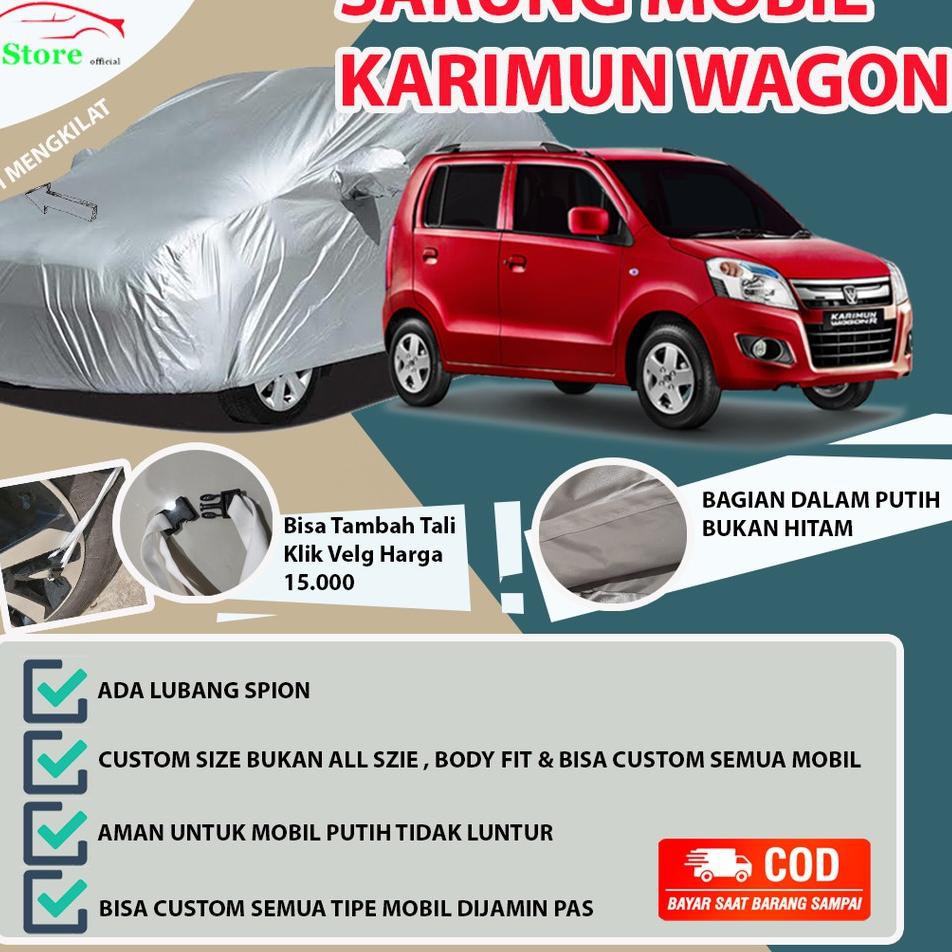 Vỏ Bọc Bảo Vệ Thân Xe Hơi Suzuki Karimun Wagon R Chất Lượng Cao