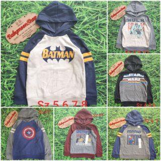 [Chất_xịn] Áo Hoddie Bé Trai Nỉ Bông Mavel Sonoma