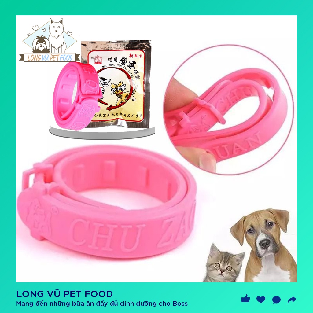 Vòng cổ ngừa ve rận, bọ chét cho chó mèo giá rẻ nhất hệ mặt trời - Lida Pet Shop