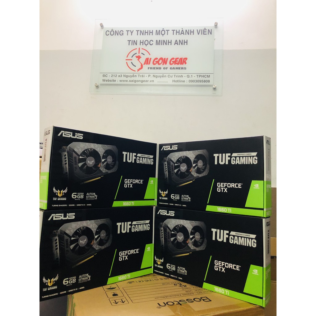 Card màn hình Asus TUF GTX 1660 Ti-T6G-EVO-GAMING | BigBuy360 - bigbuy360.vn