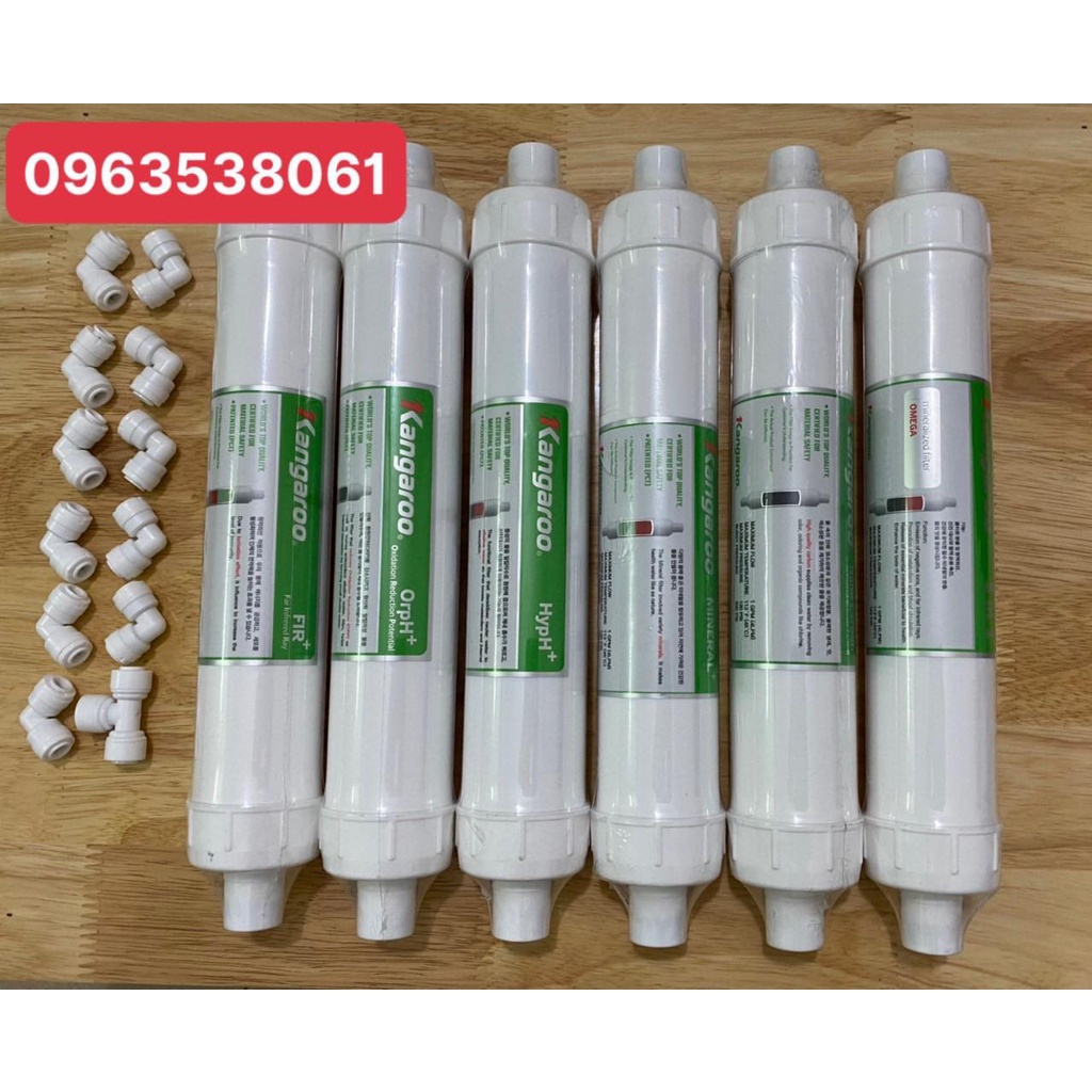 Bộ Lõi Lọc Kangaroo Hydrogen 5,6,7,8,9,10 - Chính hãng, Sản xuất Hàn Quốc