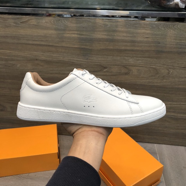 Giày Lacos Màu Trắng Đế Trắng | BigBuy360 - bigbuy360.vn