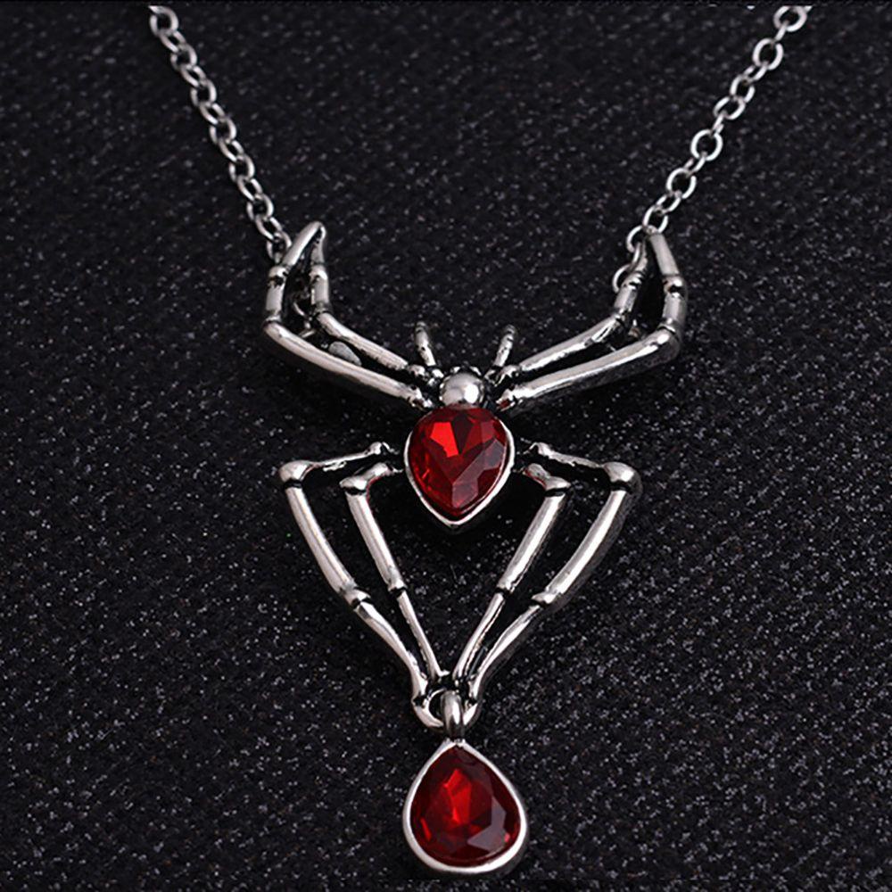 Vanes1 Vòng cổ Hình Nhện Phong Cách Gothic Sáng Tạo Cho Nam Và Nữ|Vòng cổ Phong Cách Hip Hop Hàn Quốc