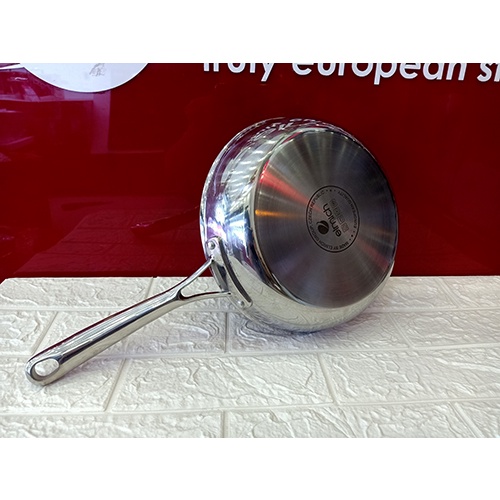 Chảo inox cao cấp 2 lớp đáy liền Trimax 20cm Chảo Elmich chảo rán chống dính