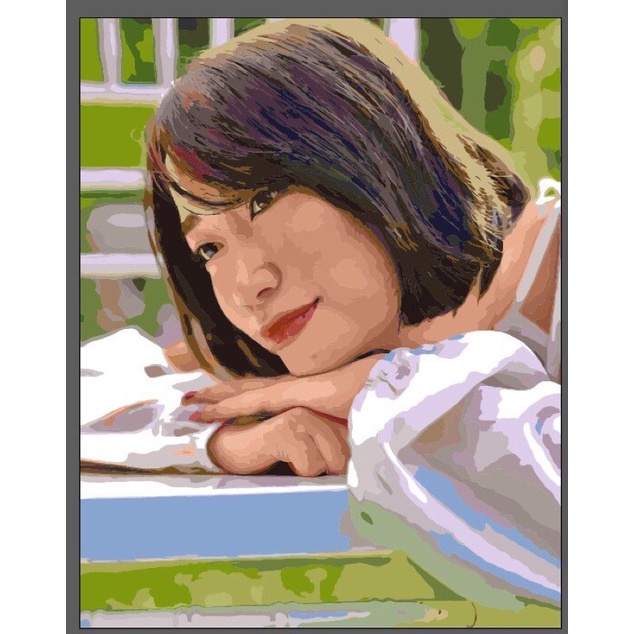 Feedback tranh số hoá yêu cầu size 30x40