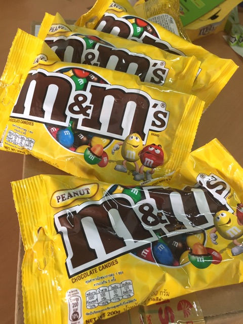 Sô cô la M and M đậu phộng -mm sữa 37gr