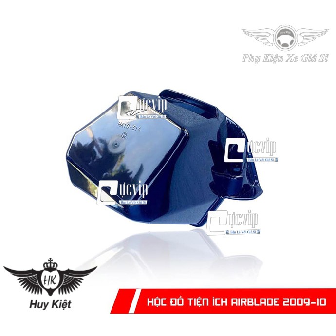 (3212) Dùng Cho Xe AirBlade Đời 2009 - 2010 + Hộc Đựng Đồ AirBlade Full Đen