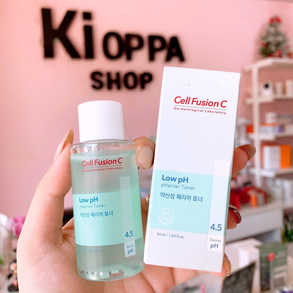 Nước cân bằng độ pH cho da Cell Fusion C Low pH pHarrier Toner