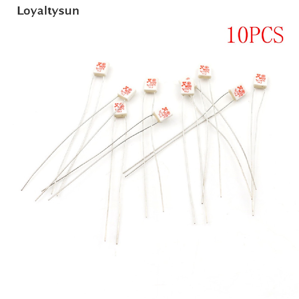 Bộ 10 Linh Kiện Điện Tử M20 TF 115 C 250V 2A 0 0 0 Chất Lượng Cao