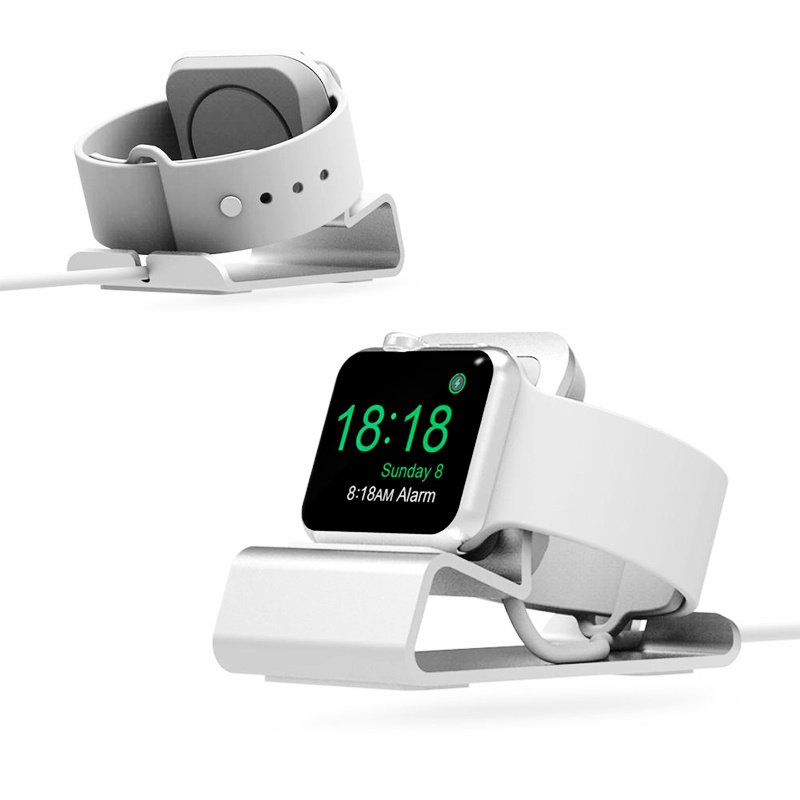 Đế Sạc Bằng Nhôm Cho Đồng Hồ Thông Minh apple watch series 7 / SE / 6 / 5 / 4 / 3 / 2 / 1 45 41 44 40 42 38mm