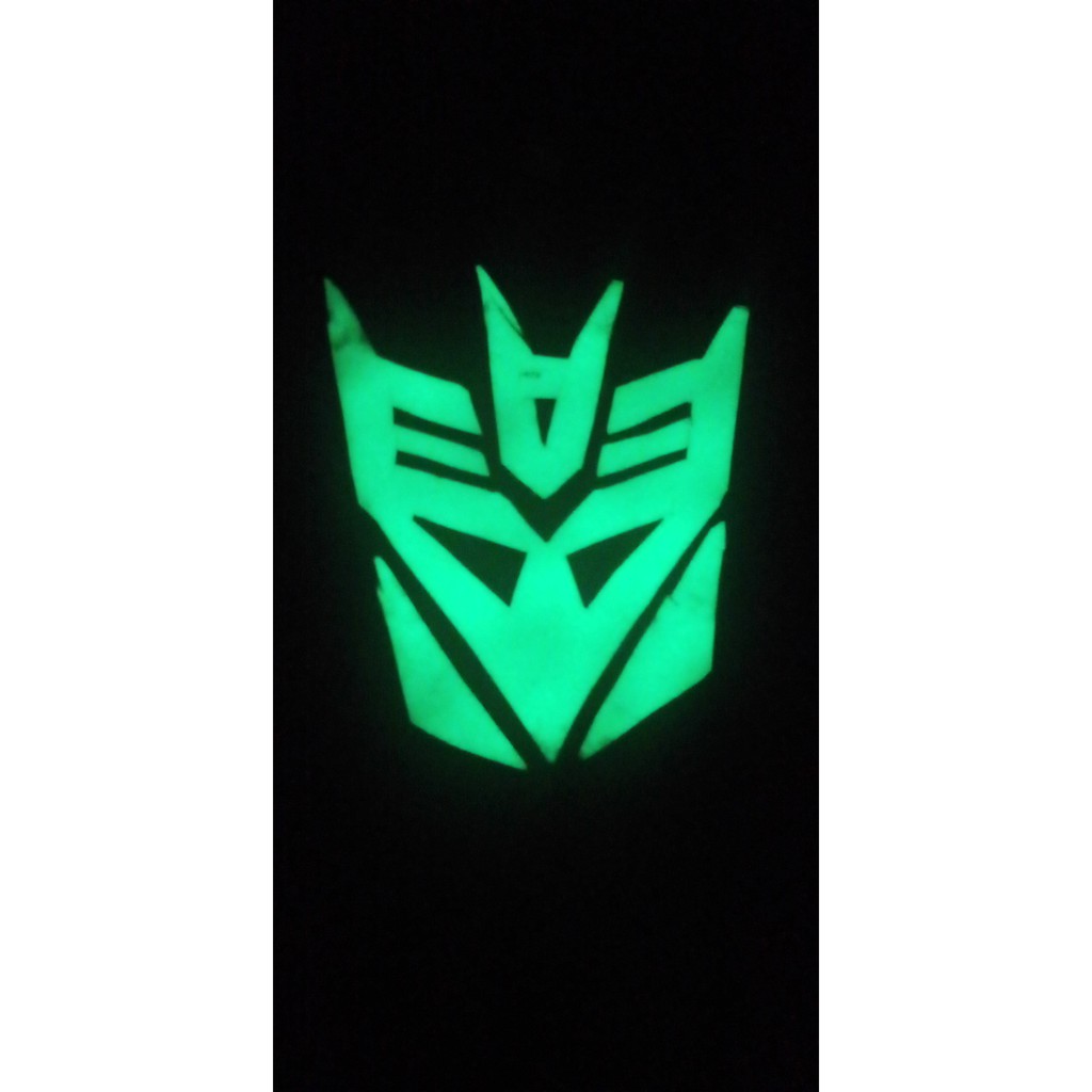 Decal dạ quang Gundam - Transformer