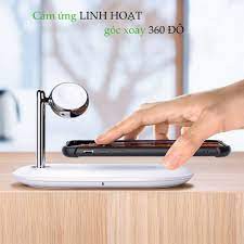 Bộ Sạc không dây đa năng Ugreen 50535 CD178 dùng sạc iWatch, đồng hồ thông minh Chính Hãng