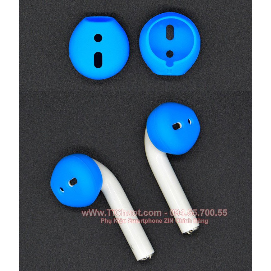 [Loại Dày][KO Gắn AirPods đc] Nút cao su bọc Tai Nghe iPhone EarPods chống rơi