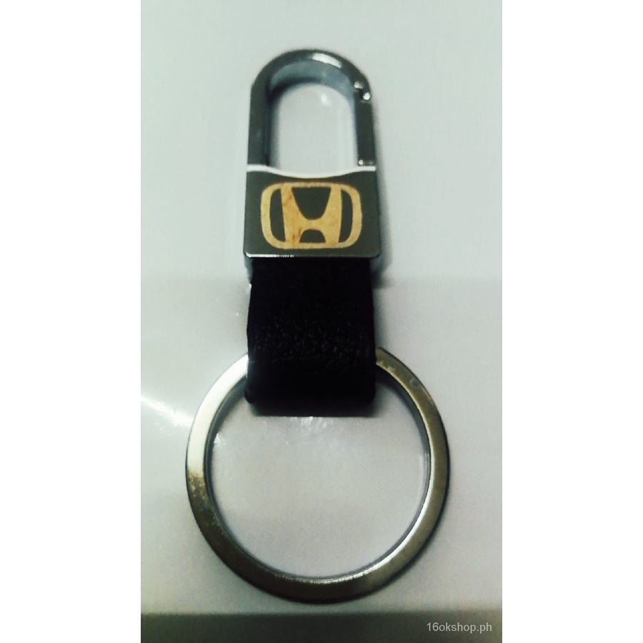 Móc khóa hợp kim kẽm phối da 3D 3 trong 1 tiện dụng