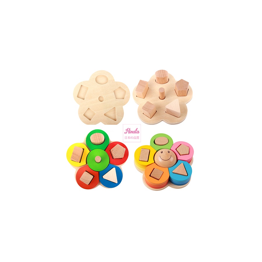 Đồ chơi gỗ HINATA - Giúp phát triển thị giác cho trẻ DC19